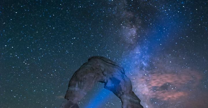 Tactical Flashlight - Free stock photo of arches, arches national park, astrology